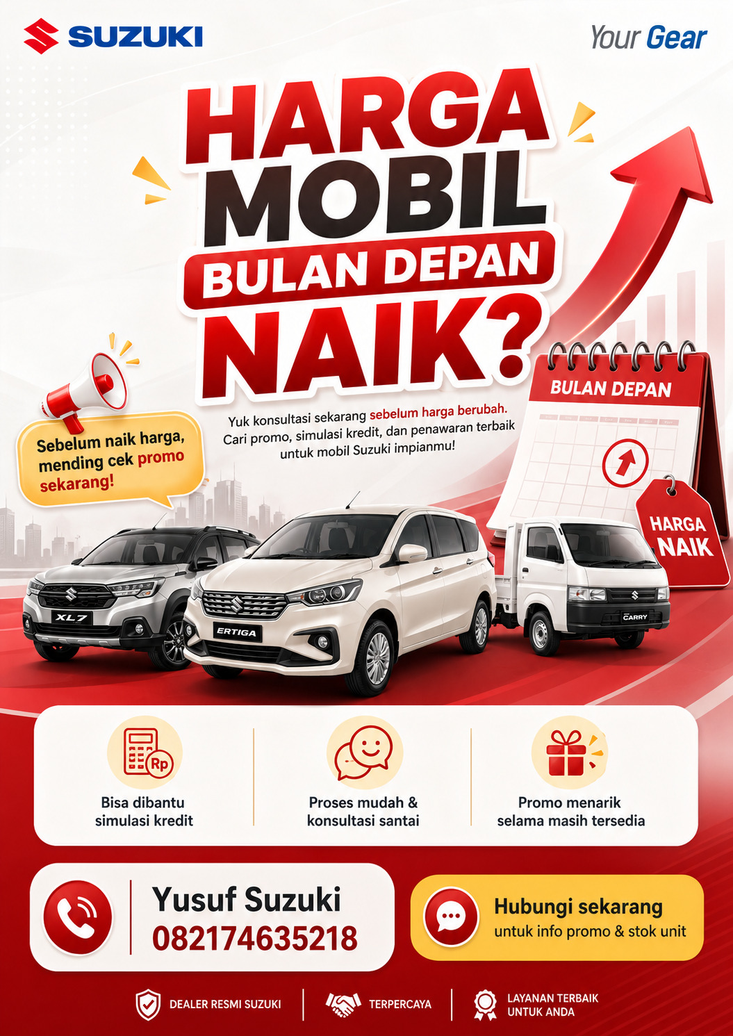 Harga Mobil Bulan Depan Naik Penyesuaian Berbagai Merek